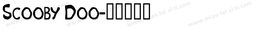 Scooby Doo字体转换